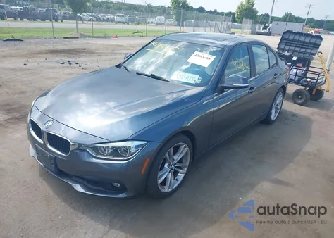 2016 BMW 320I from USA, damaged, VIN WBA8A9C57GK622585